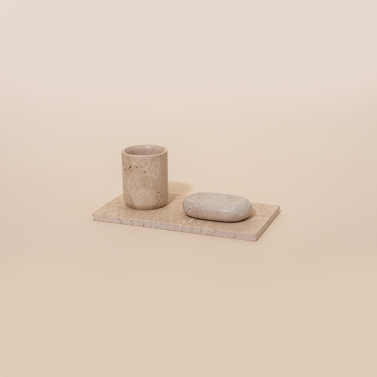 Travertine Soap Dish – MaisonBlonde