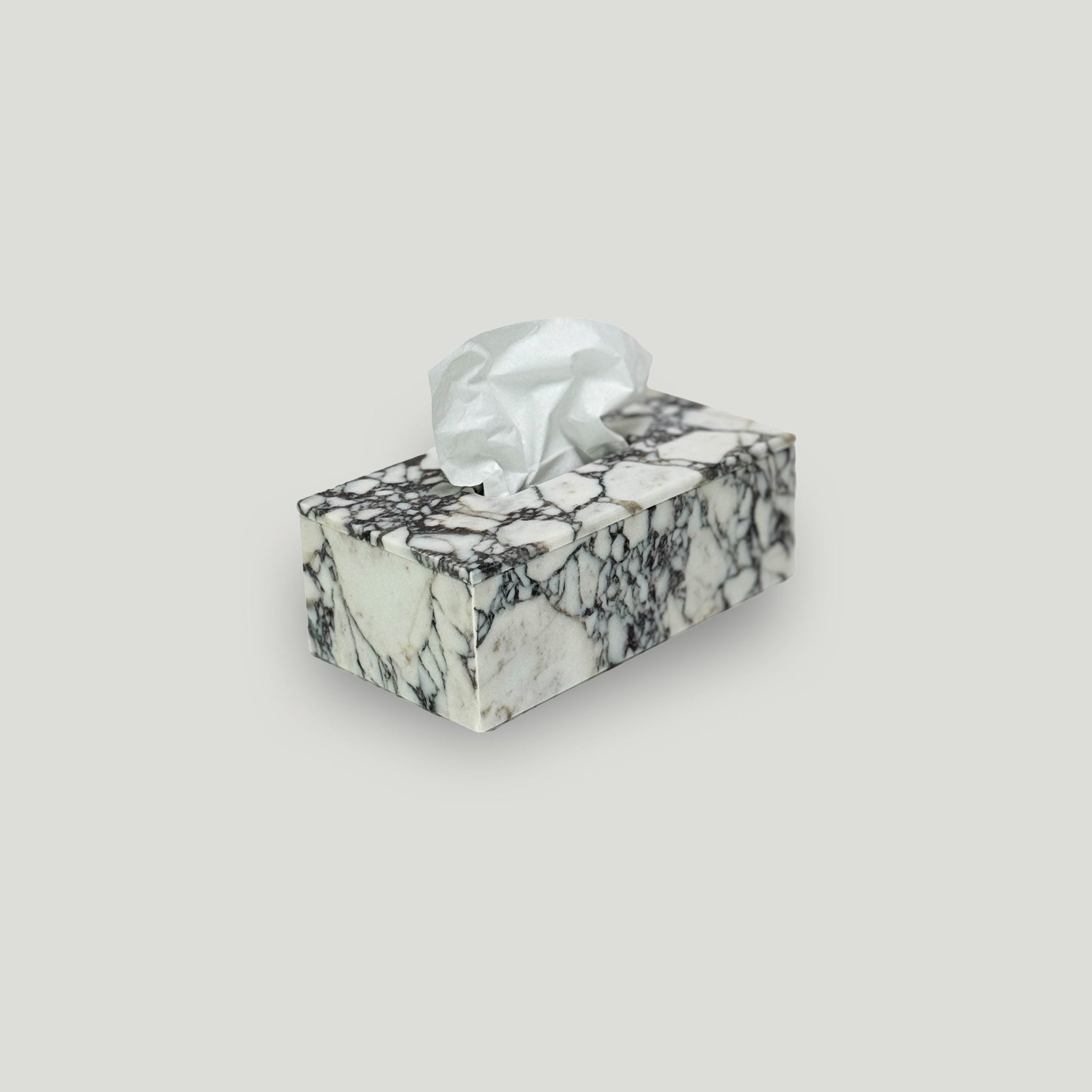 Calacatta Marble Tissue Box