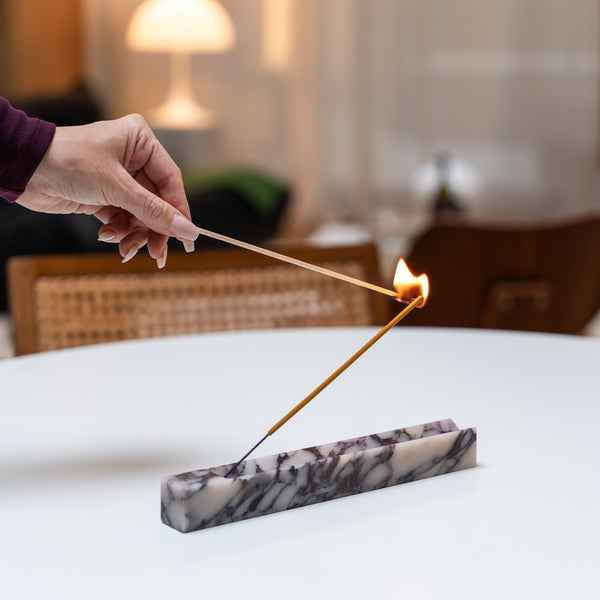 Calacatta Marble Incense Holder
