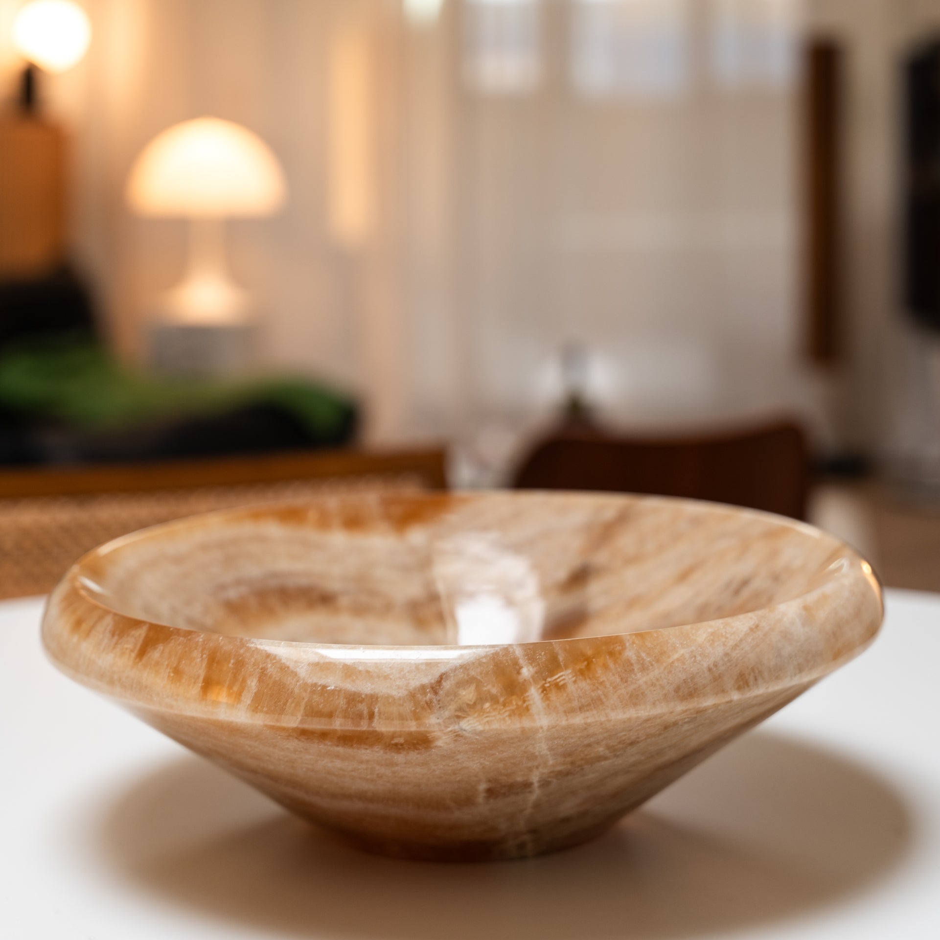 Brown Onyx Bowl 'Snob 35'