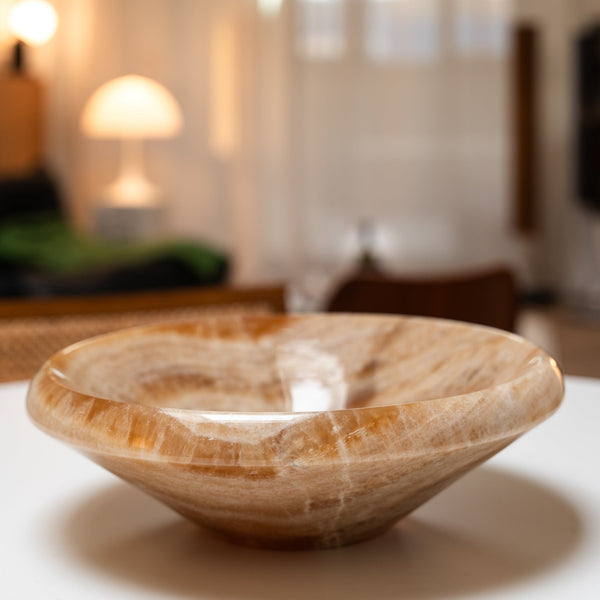 Brown Onyx Bowl 'Snob 35'