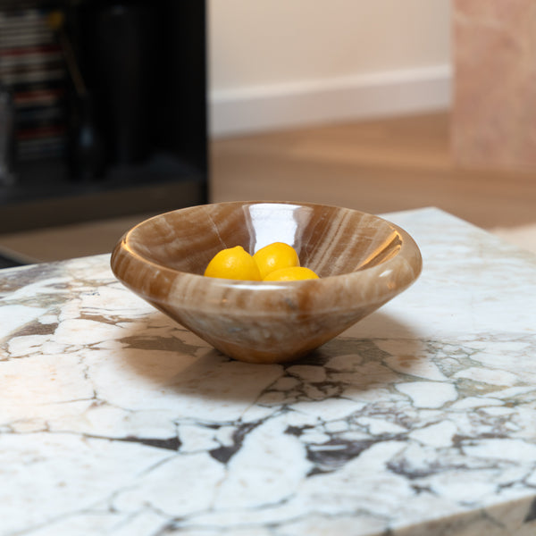 Brown Onyx Bowl 'Snob 25'