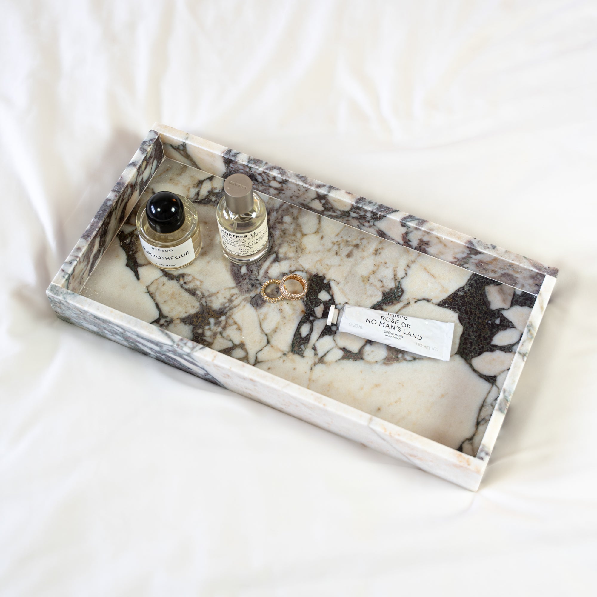 Calacatta Marble Rectangular Tray