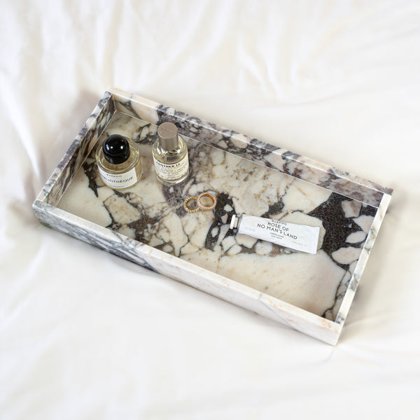 Calacatta Marble Rectangular Tray
