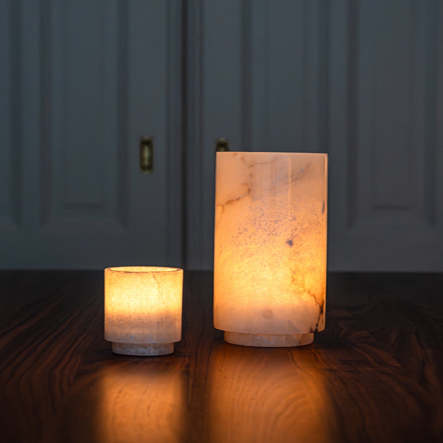 Alabaster 'Eeny' Tealight Holder