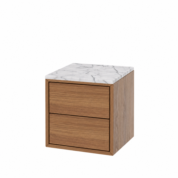Bold White Marble Board 'Eddie'