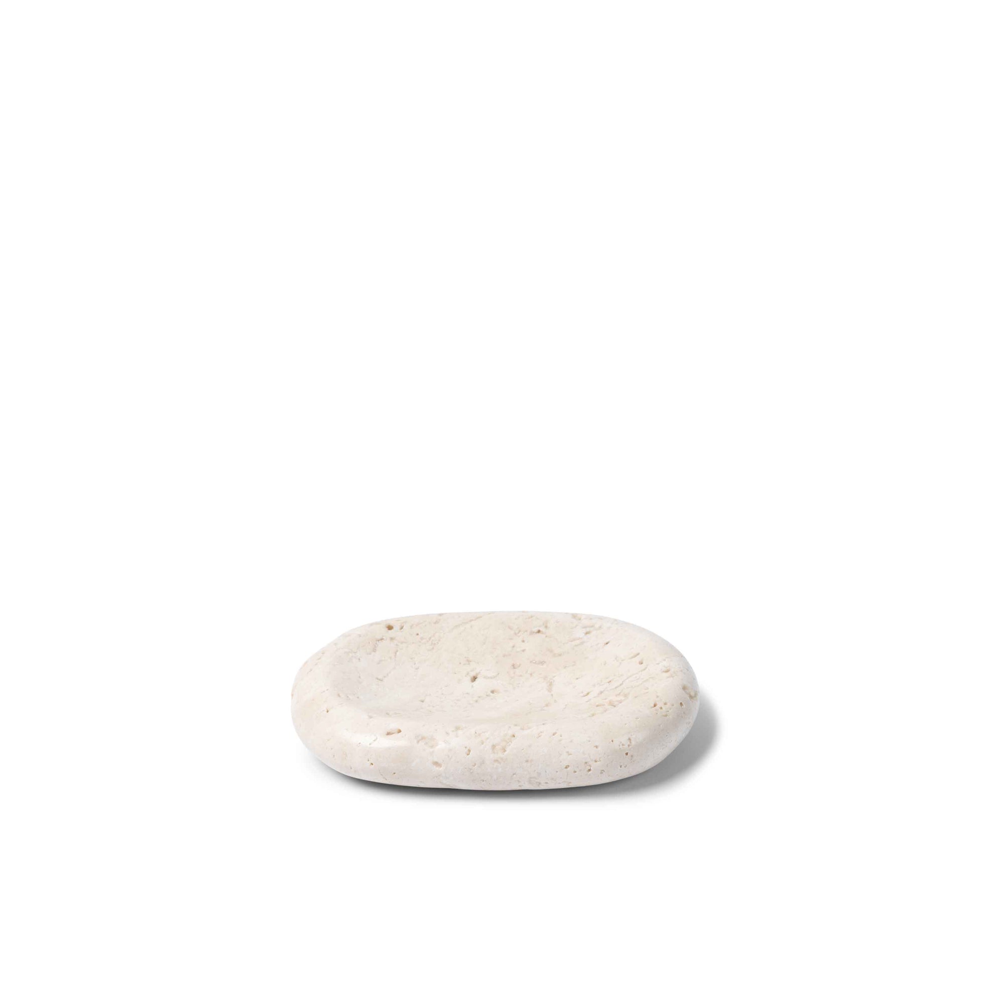 Beige Travertine '24/7' Soap Dish