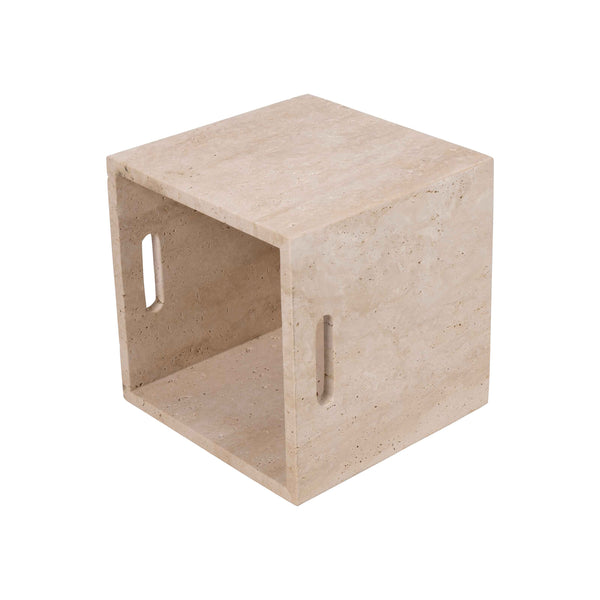 Side Table PLAY in Travertine