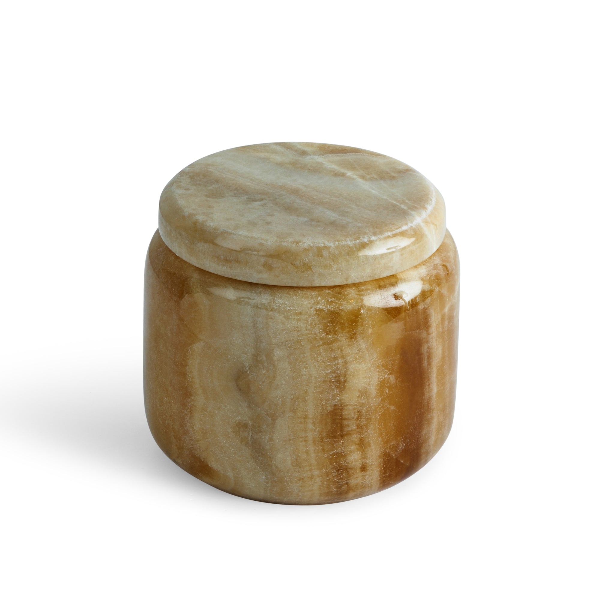 Brown Onyx Deco Pot 'Honey 150'