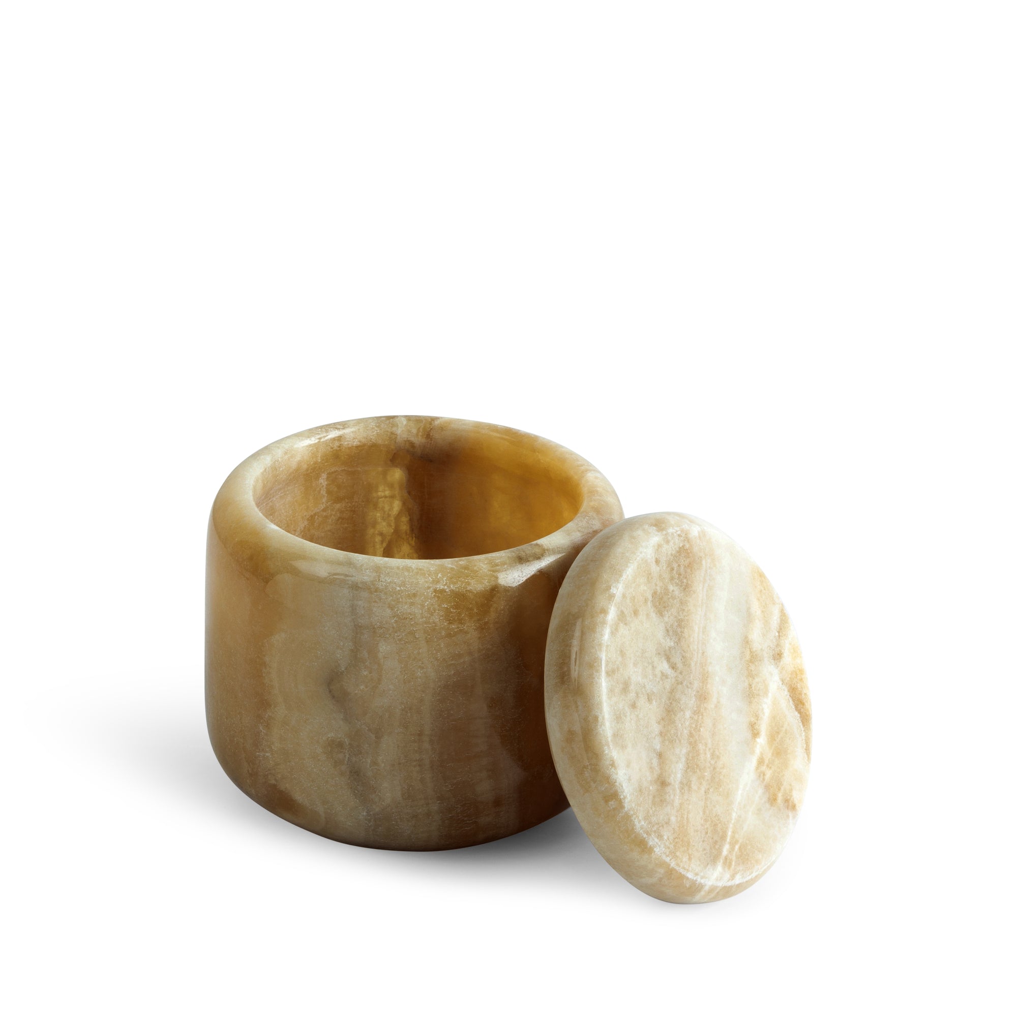 Brown Onyx Deco Pot 'Honey 150'