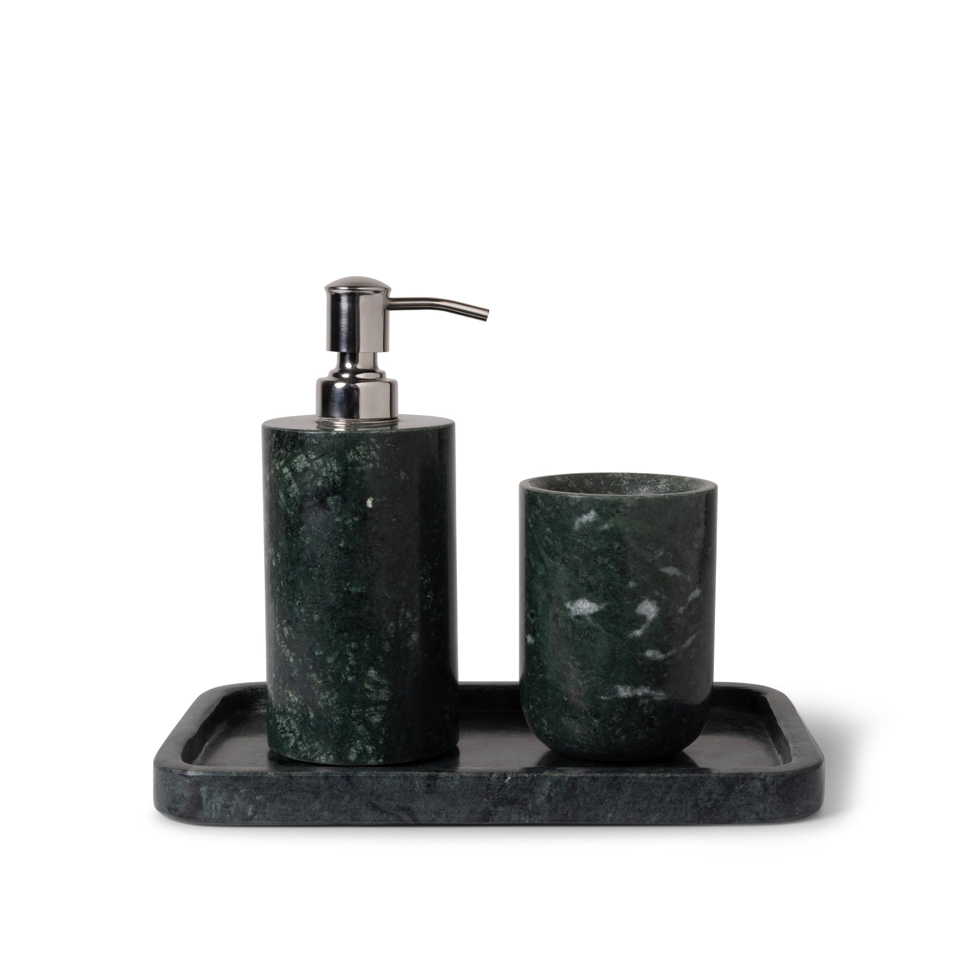 Green Marble Bathroom Set 02