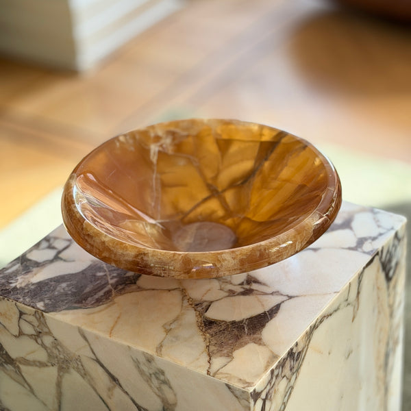 Brown Onyx Bowl 'Snob 35'
