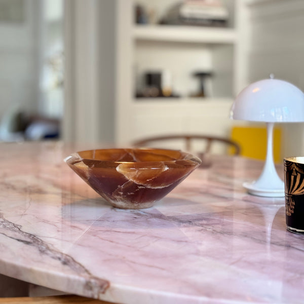 Brown Onyx Bowl 'Snob 25'