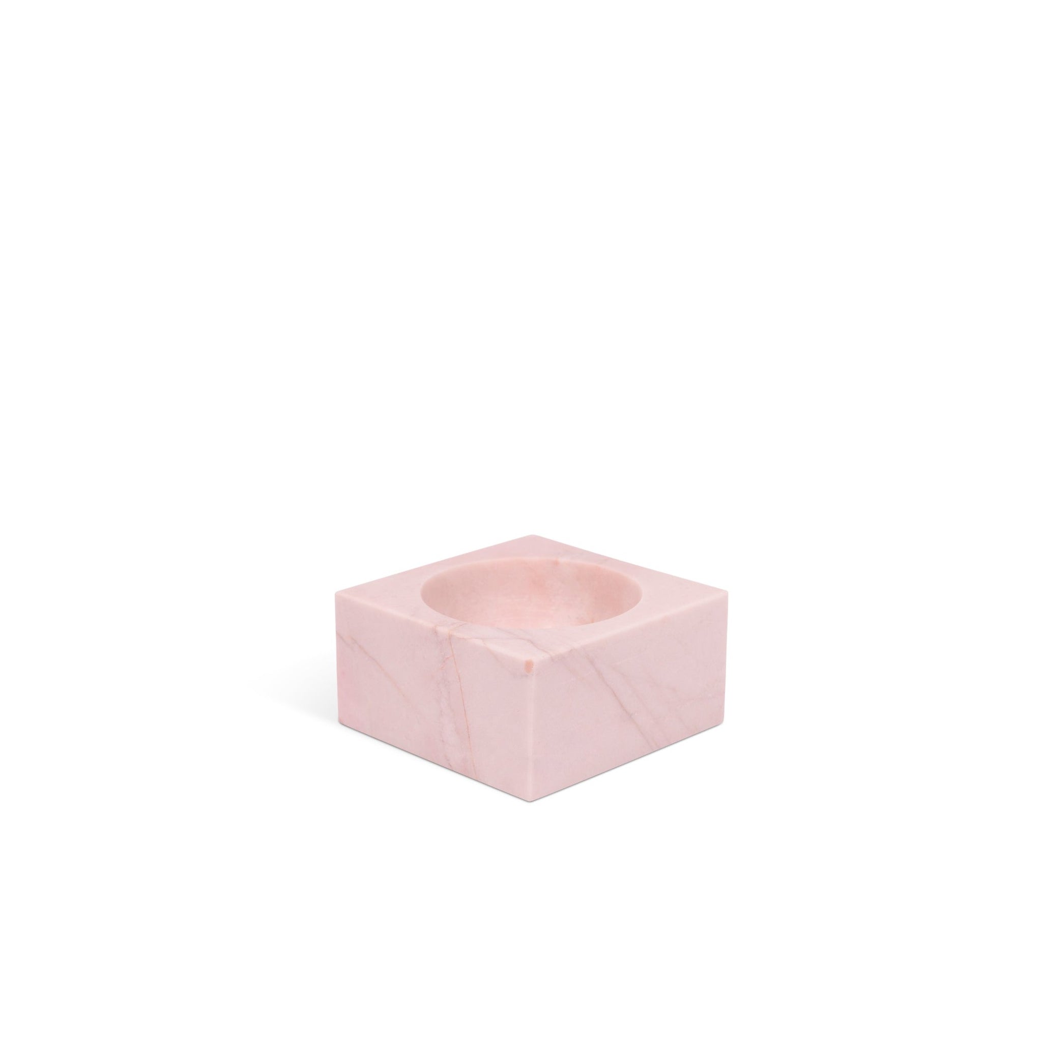 Pink Marble Block Bowl – STONED
