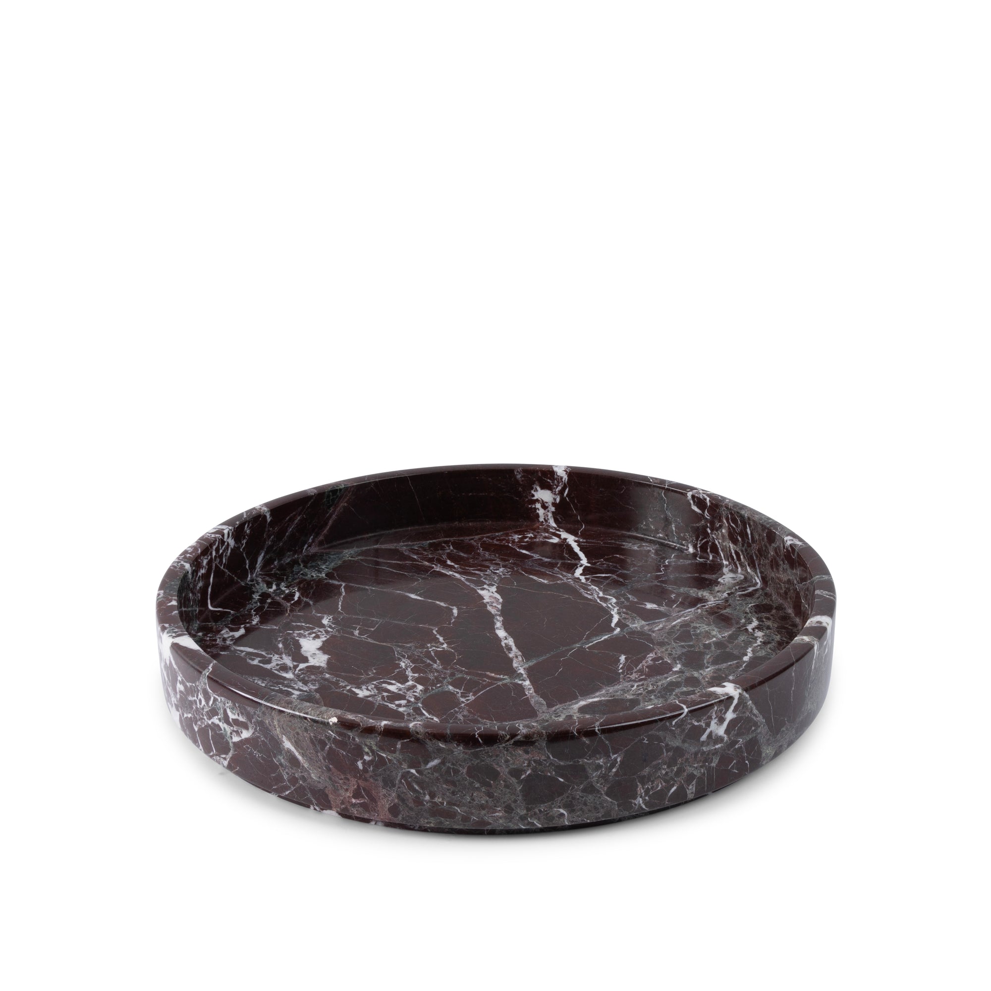 Burgundy Marble Catch-All