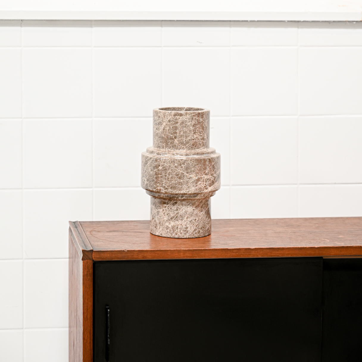 Brown 'Mud' Marble Object 'Column'