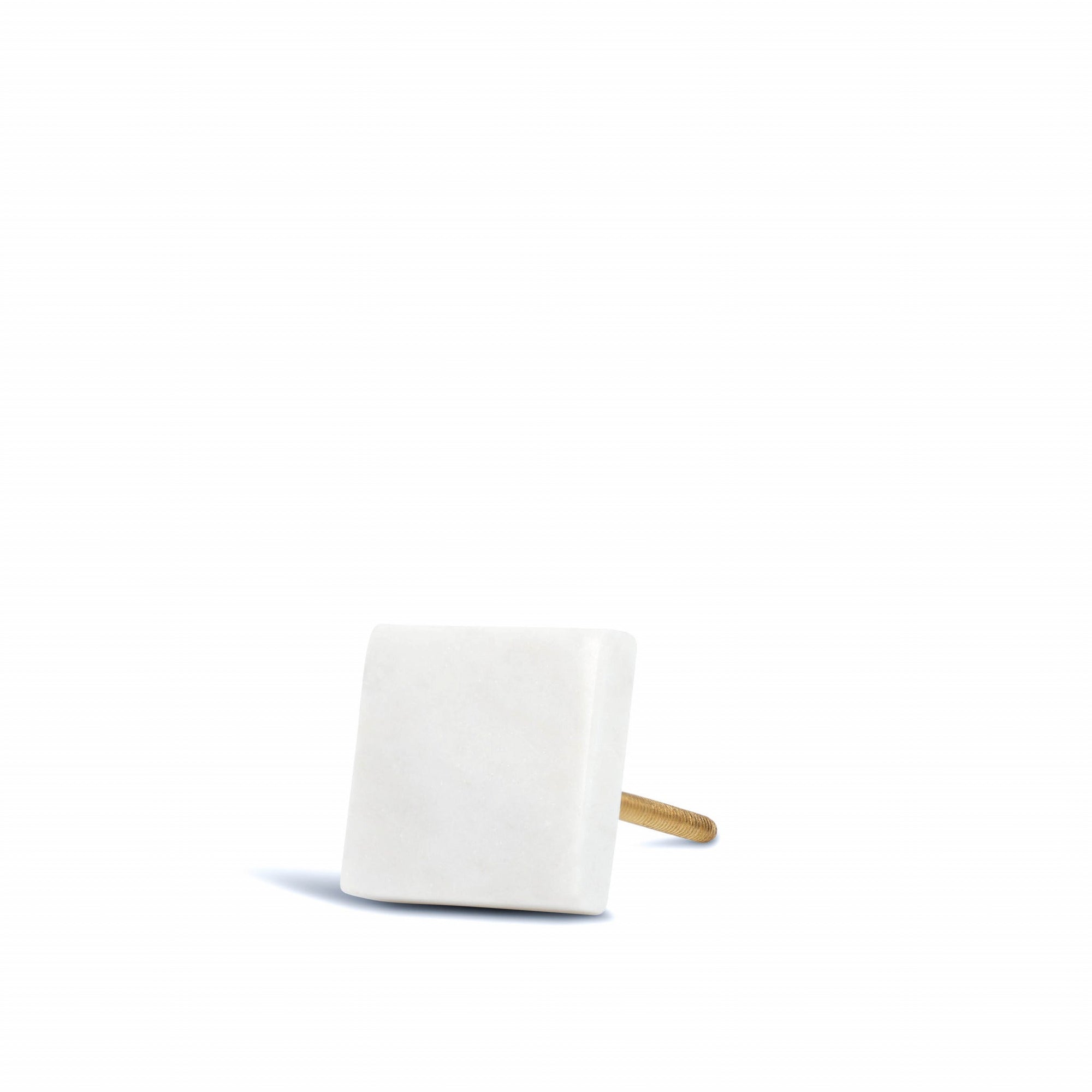 🎁 White Marble Square Door Knob (100% off)