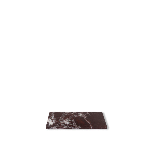 Burgundy Marble Rectangular Board S - 15 x 30 cm