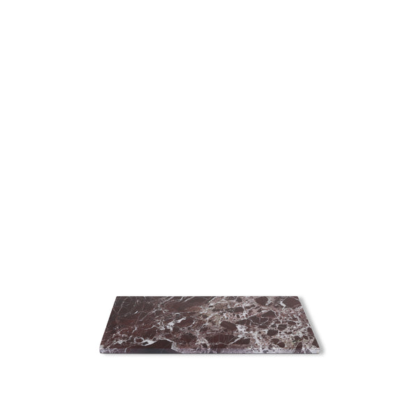 Burgundy Marble Rectangular Board M - 20 x 40 cm