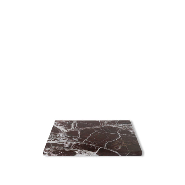 Stoned, not wasted: Burgundy Marble Rectangular Board L - 30 x 40 cm