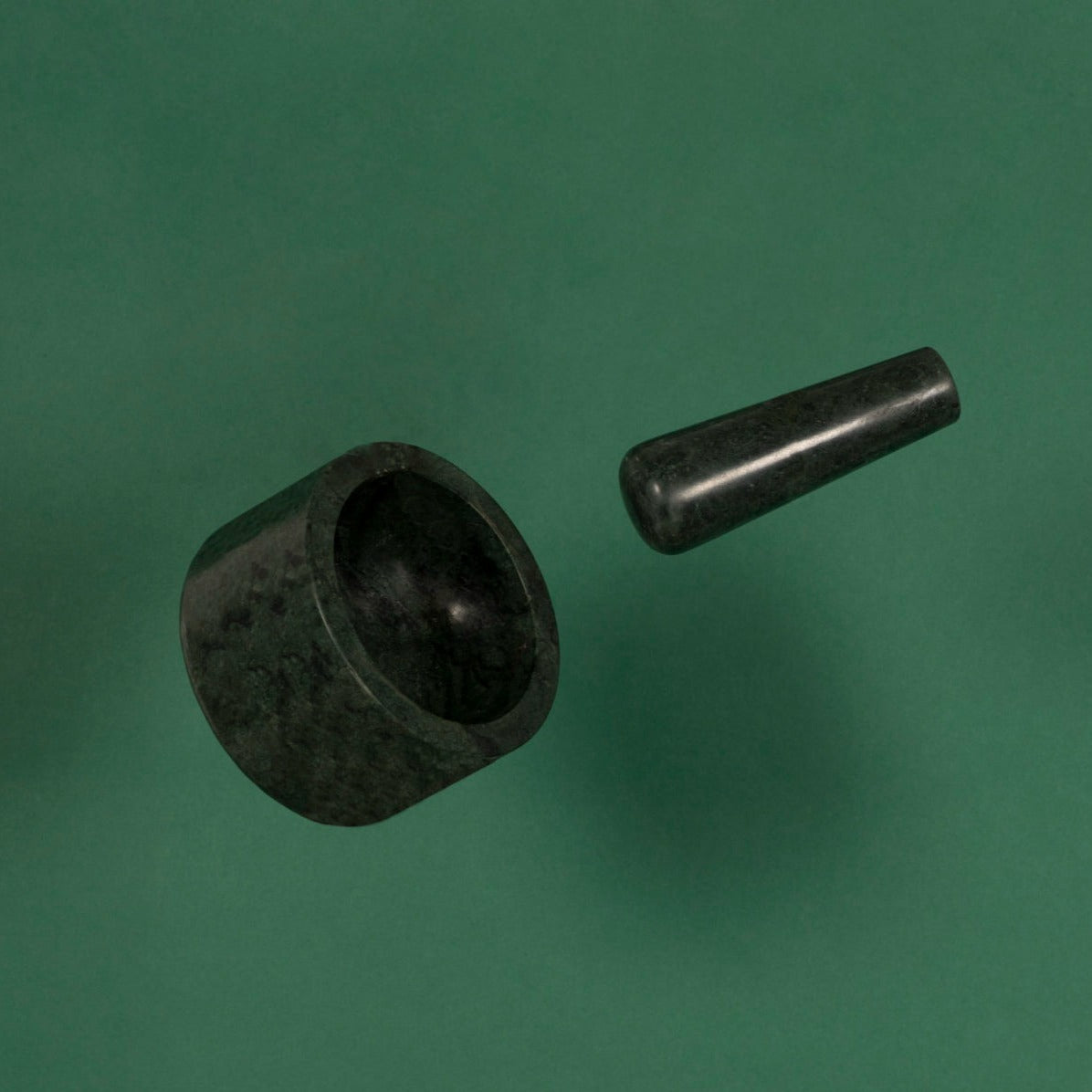 Green Marble Mortar & Pestle