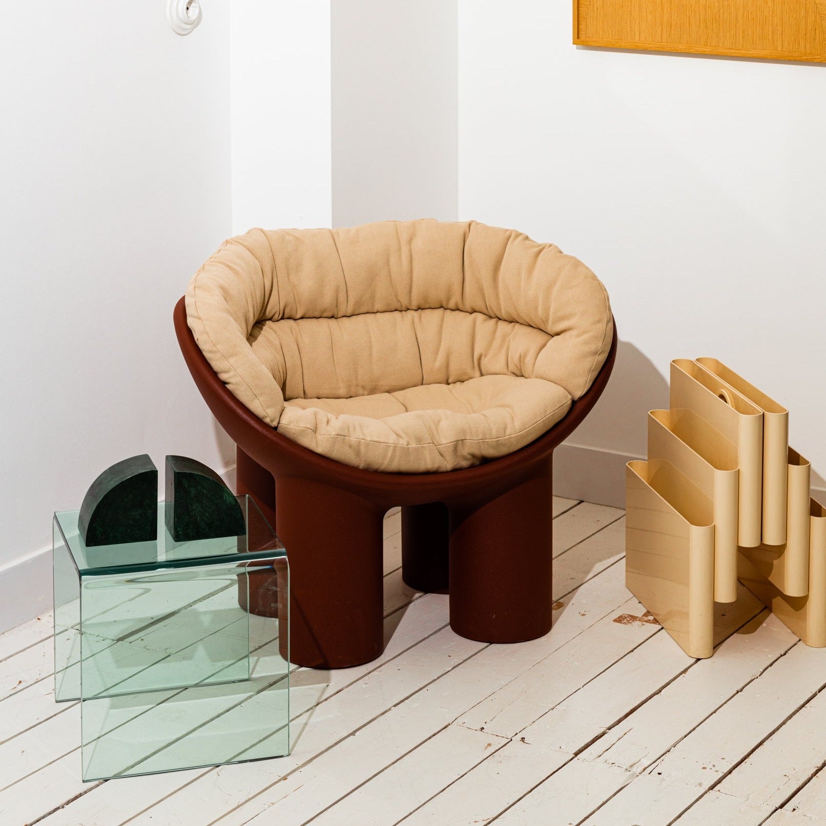 Stoned, not wasted: Green Marble Book End