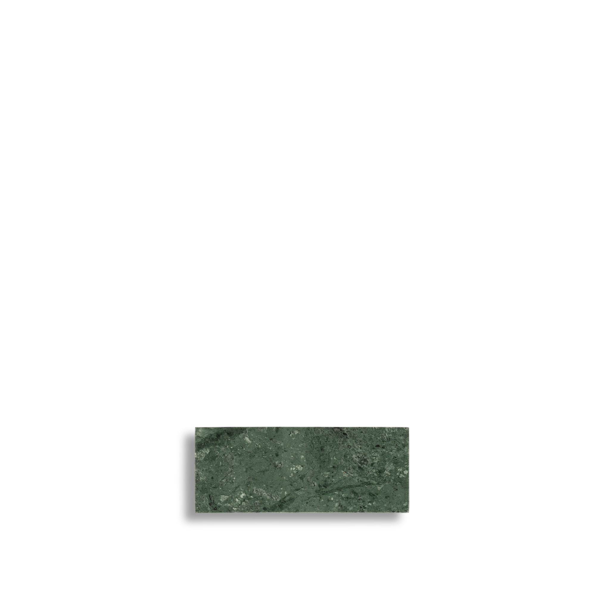 Green Marble Rectangular Board XS - 10,5 x 25 cm