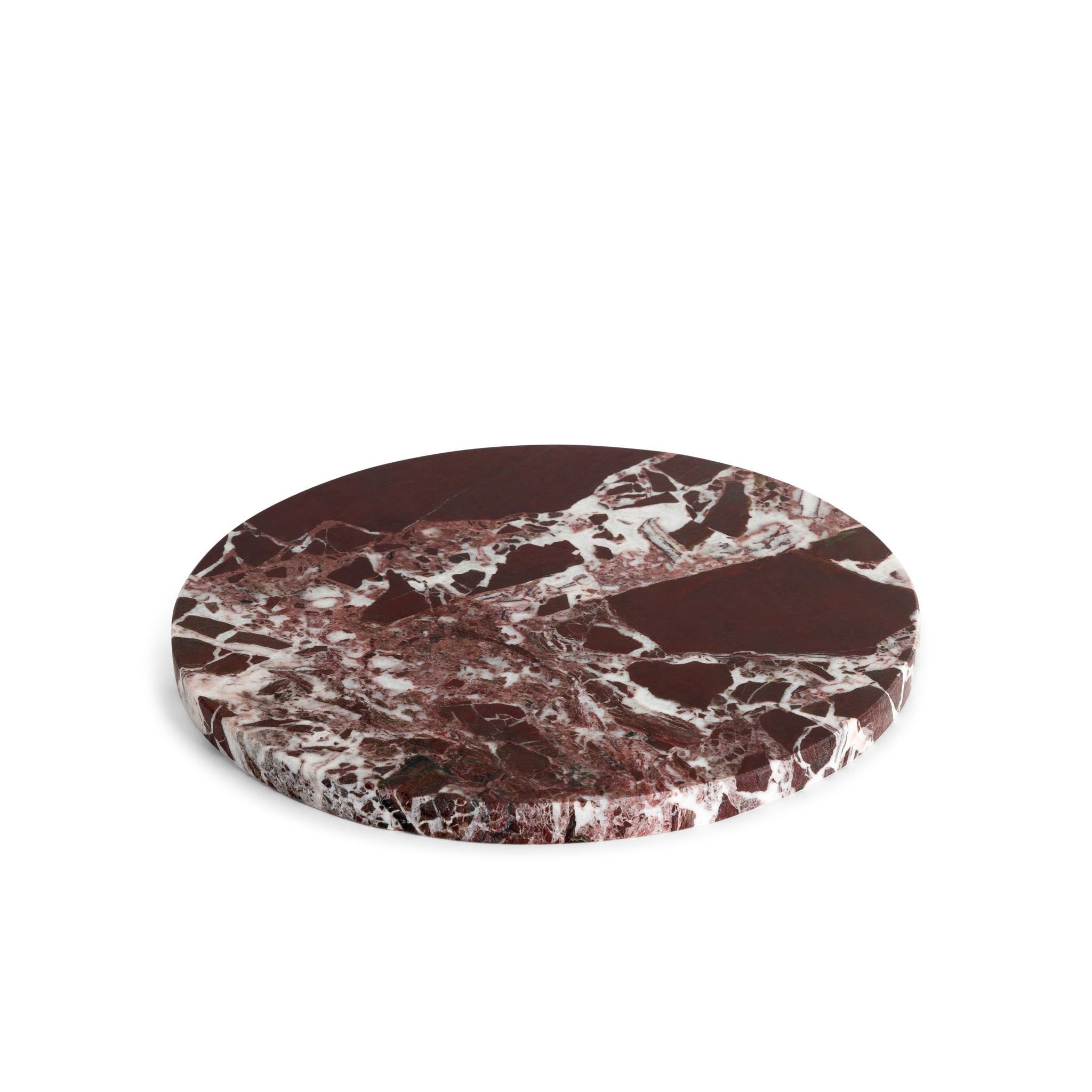 Burgundy Marble Platter M
