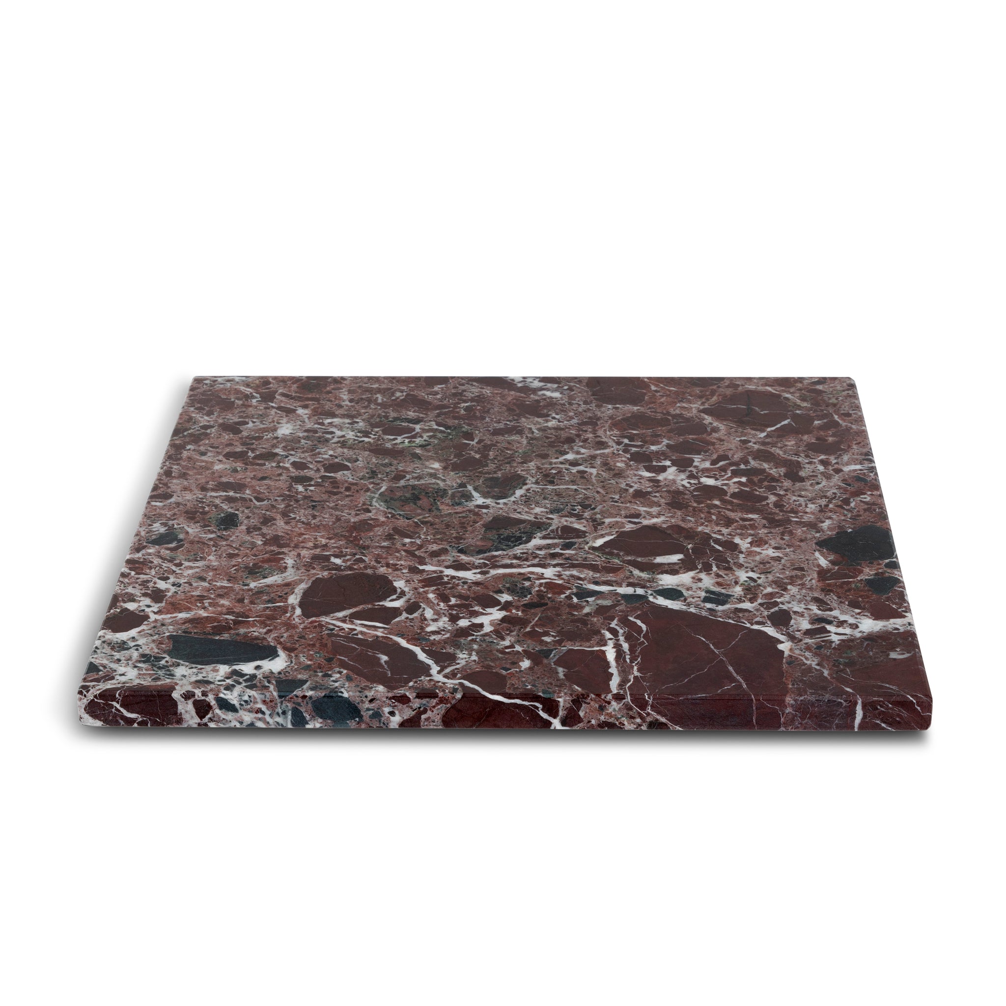 Burgundy Marble Square Board L
