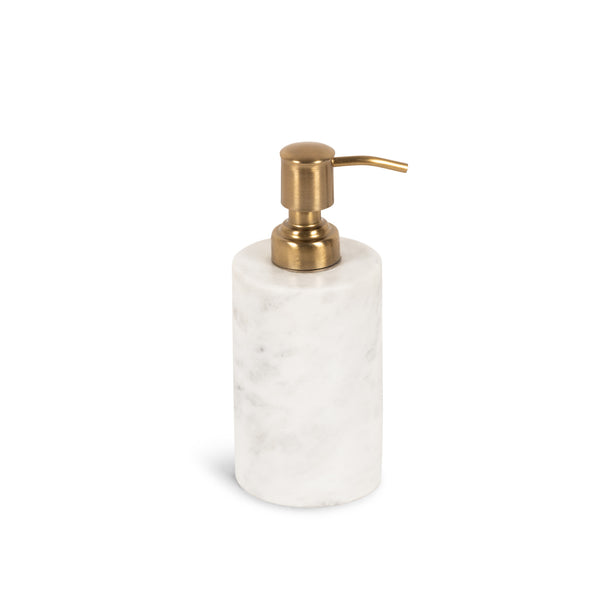 White Marble Soap Dispenser
