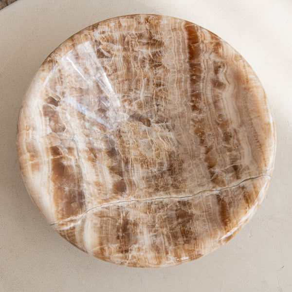 Brown Onyx Bowl 'Snob 35'