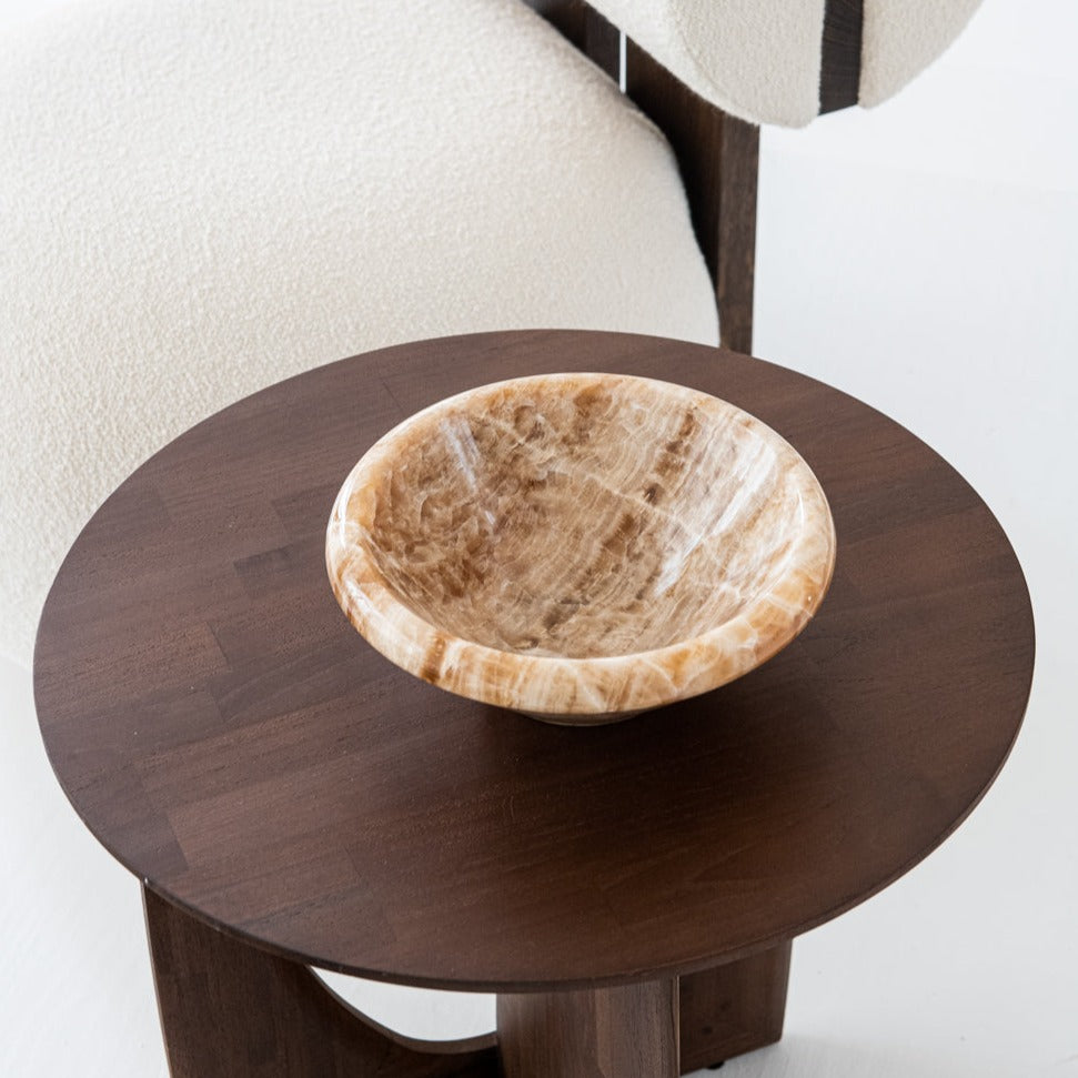Brown Onyx Bowl 'Snob 25'