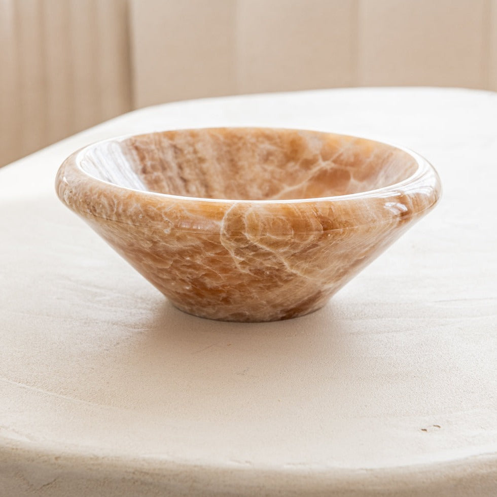 Brown Onyx Bowl 'Snob 25'