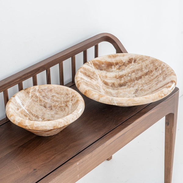 Brown Onyx Bowl 'Snob 25'