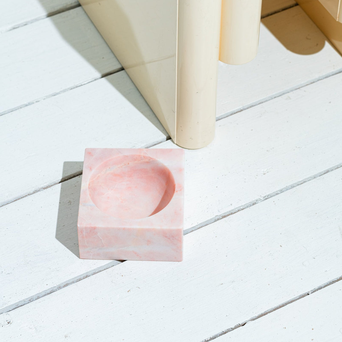 Pink Marble Block Bowl – STONED