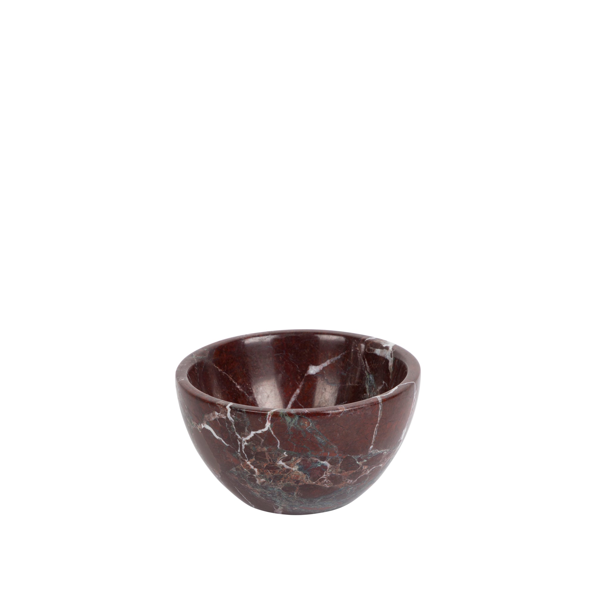 Stoned, not wasted: Burgundy Marble Bowl M