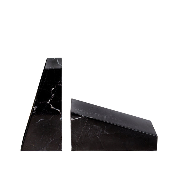 Stoned,not wasted: Black Marble Book End - 1 piece