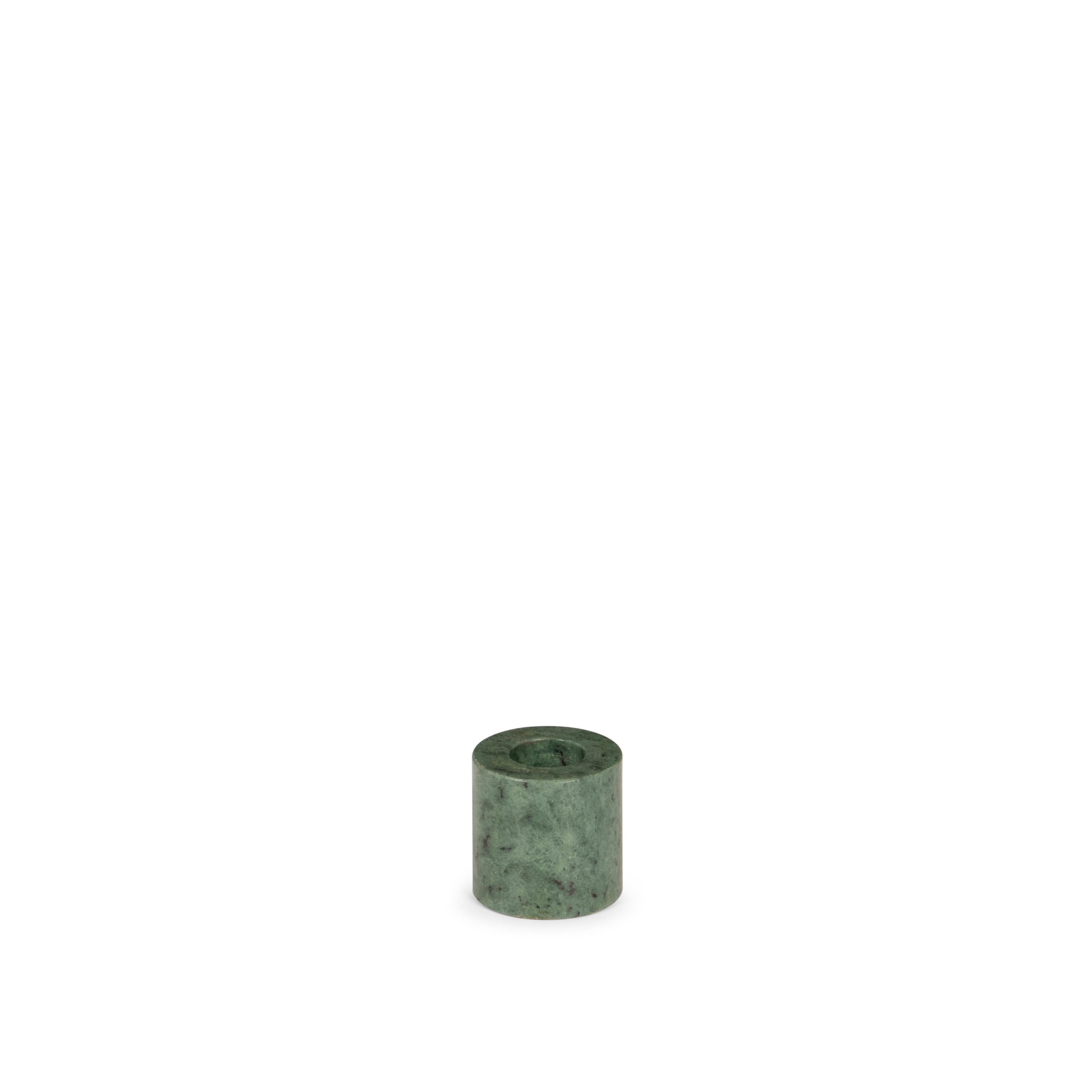 Green Marble Candle Holder S