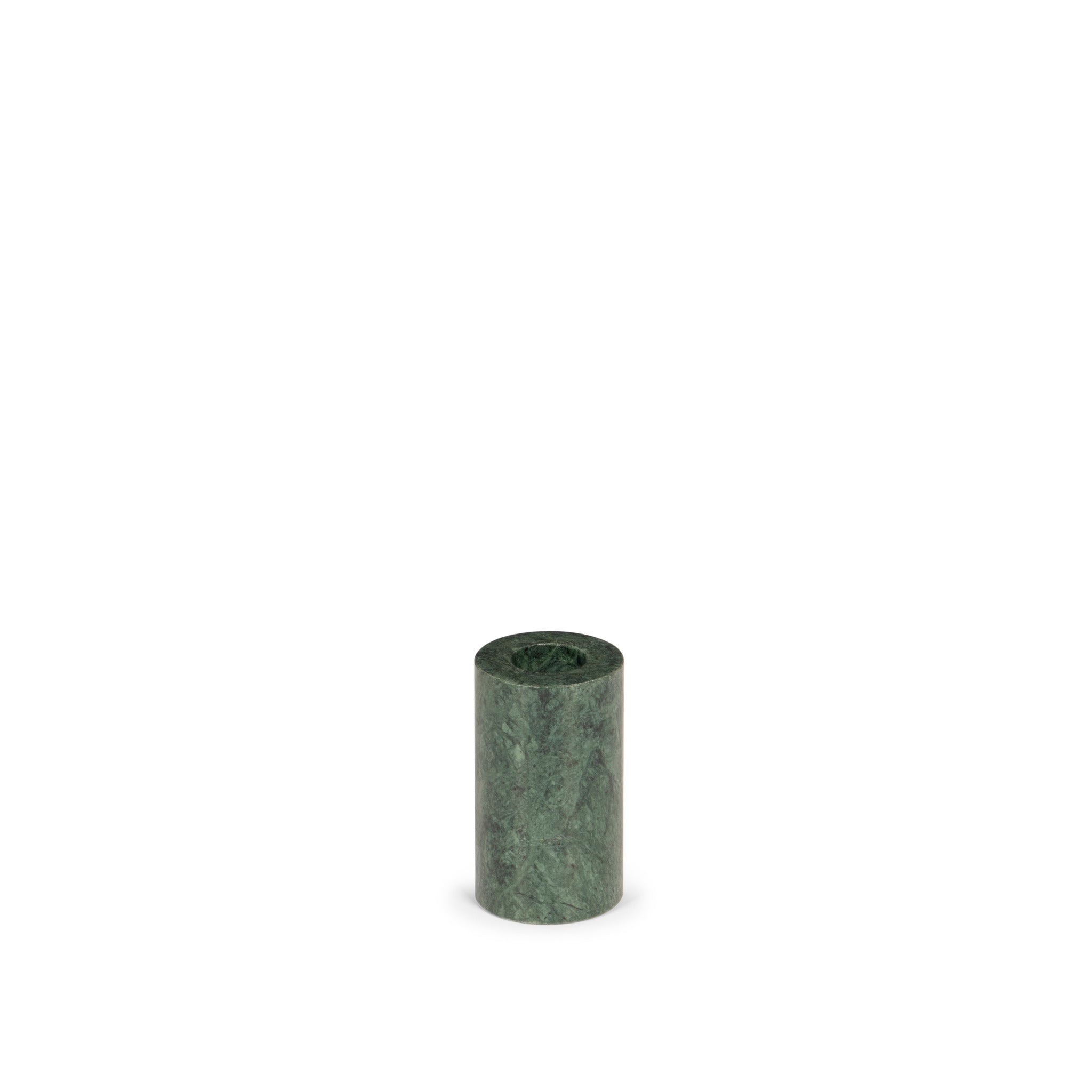 Green Marble Candle Holder L