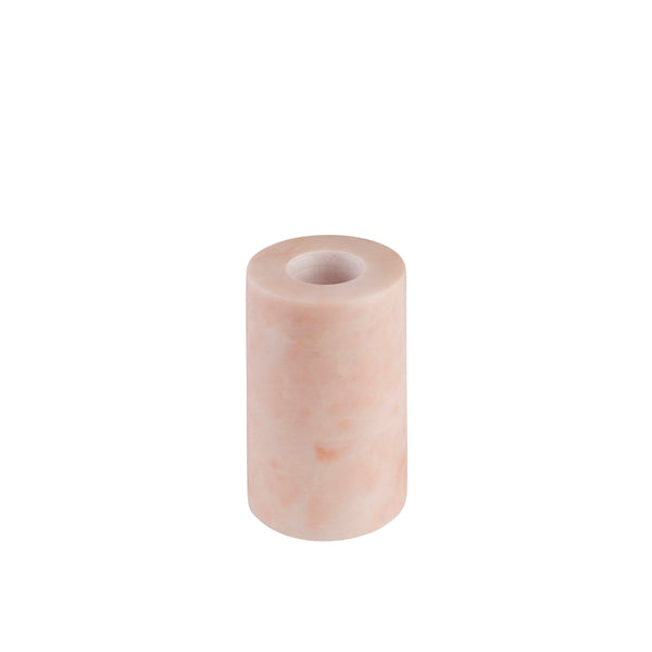 Stoned, not wasted: Pink Marble Candle Holder L
