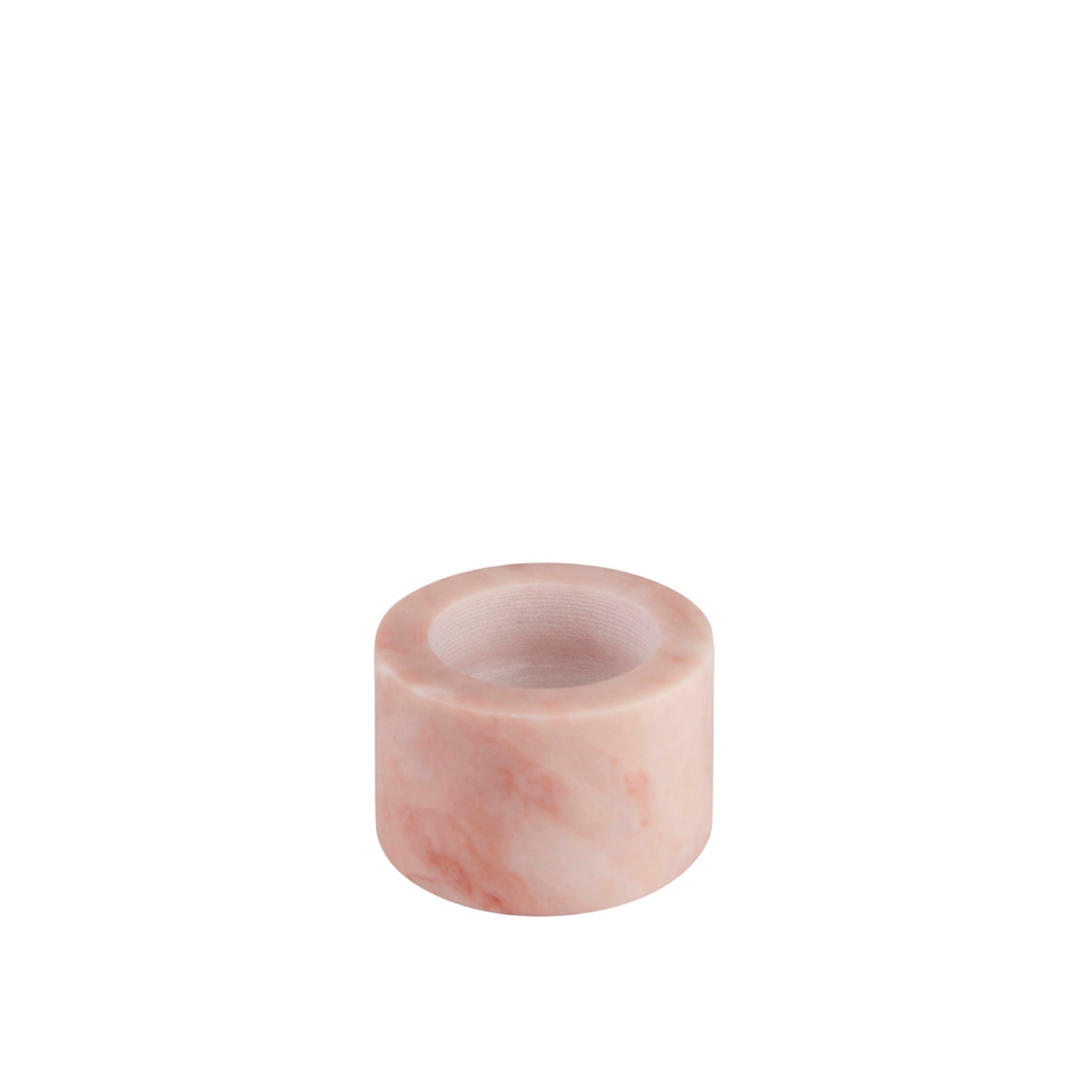 Pink Marble Tea Light Holder