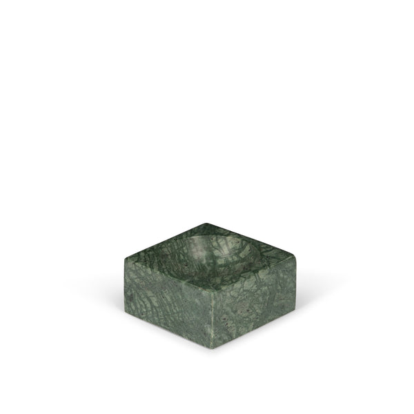 Stoned, not wasted: Green Marble Block Bowl