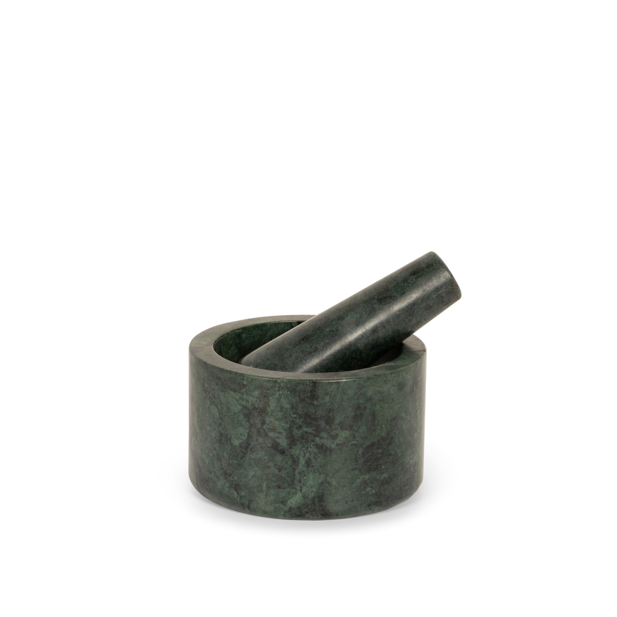 Green Marble Mortar & Pestle