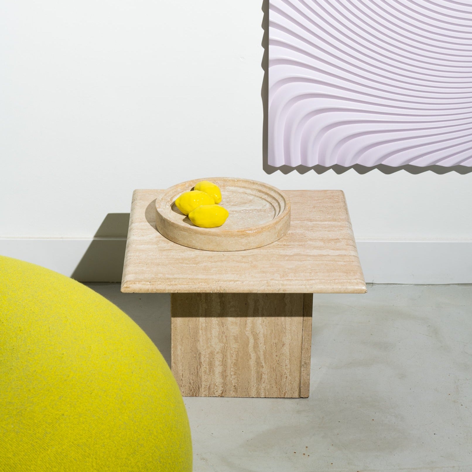 Stoned, not wasted: Travertine Object 'Amphi'