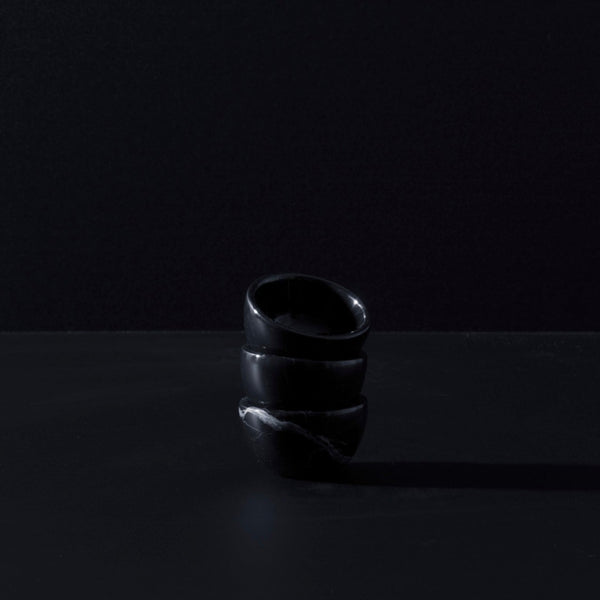 Stoned, not wasted: Black Marble Bowl XS