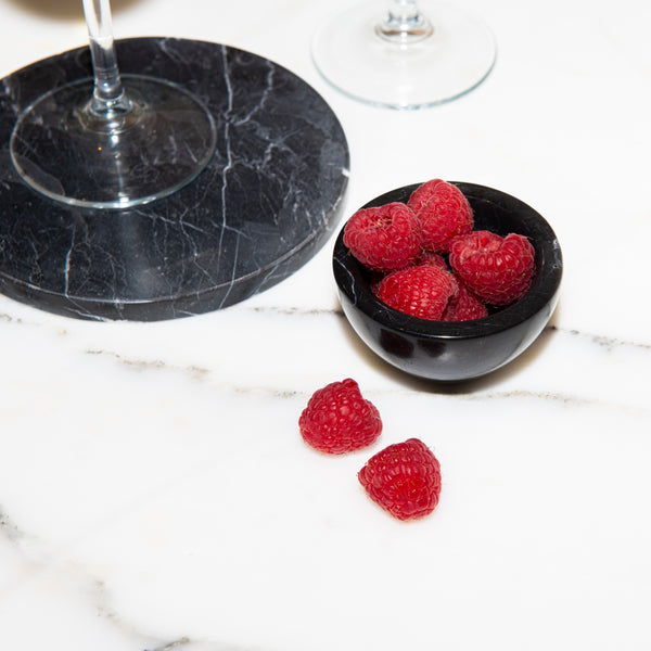 Stoned, not wasted: Black Marble Bowl XS