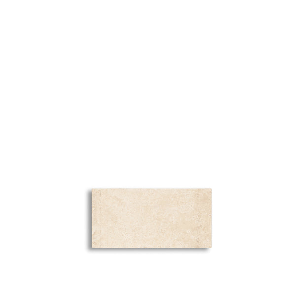Travertine Rectangular Board S - 15 x 30 cm