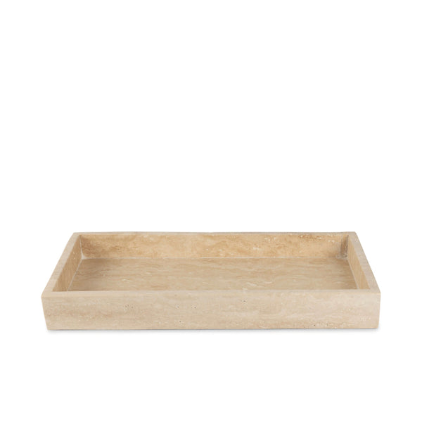 Travertine Rectangular Tray