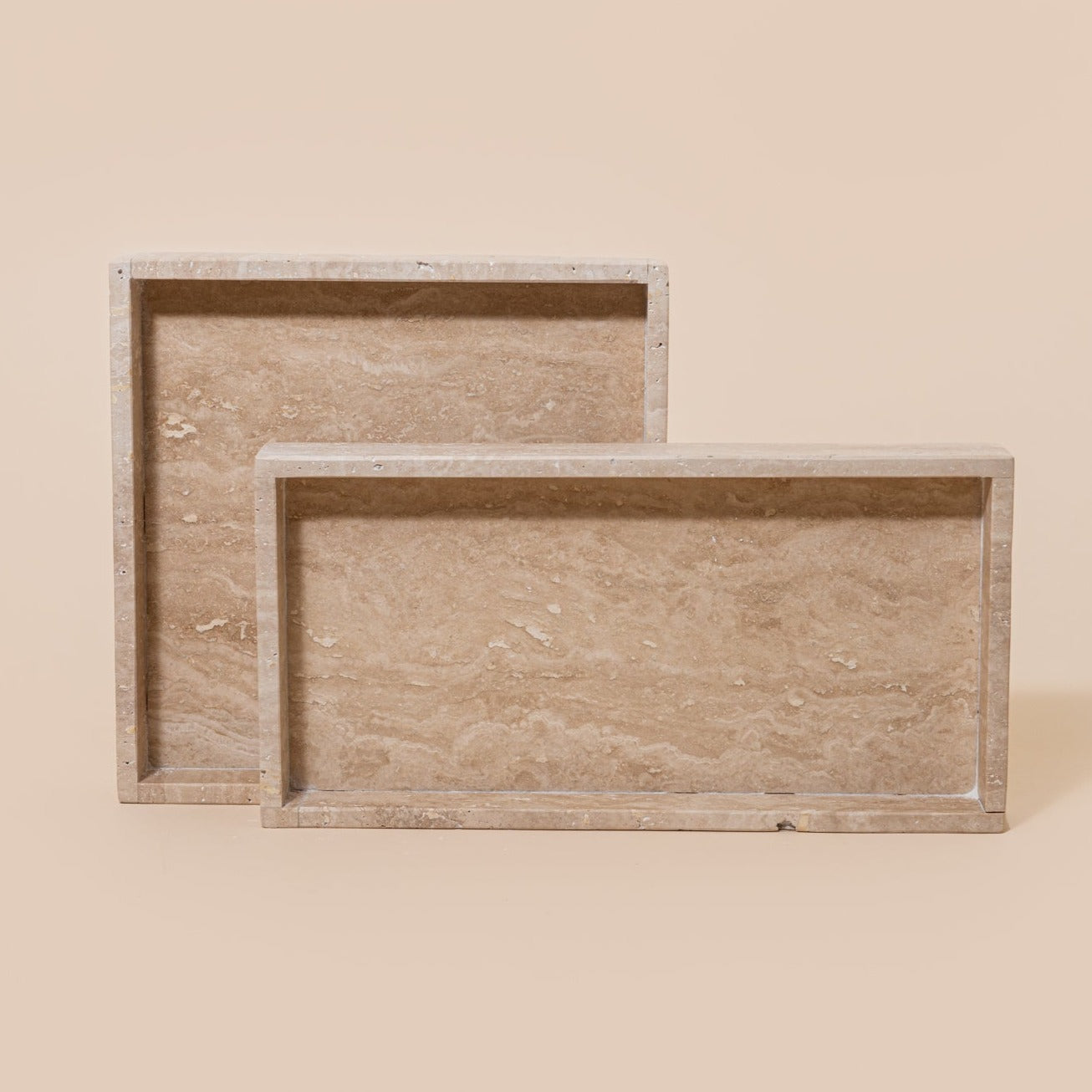 Travertine Rectangular Tray